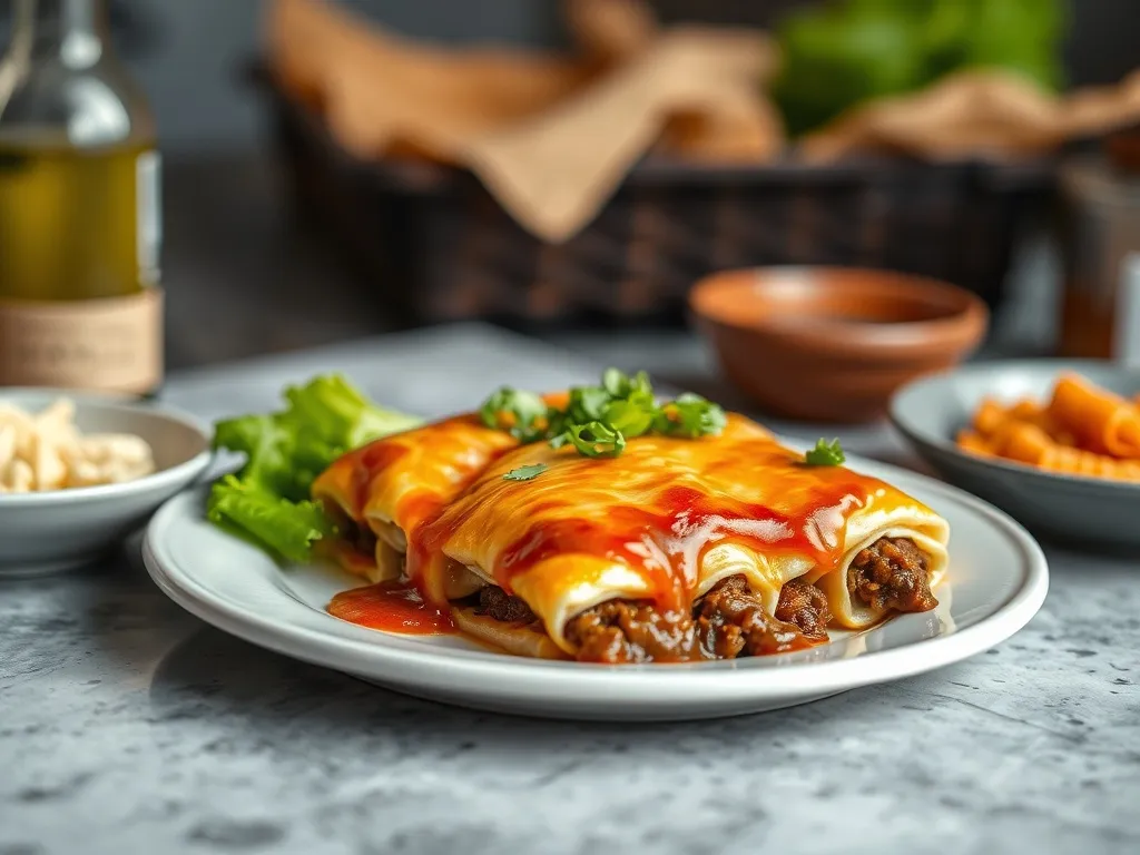 Beef Enchiladas