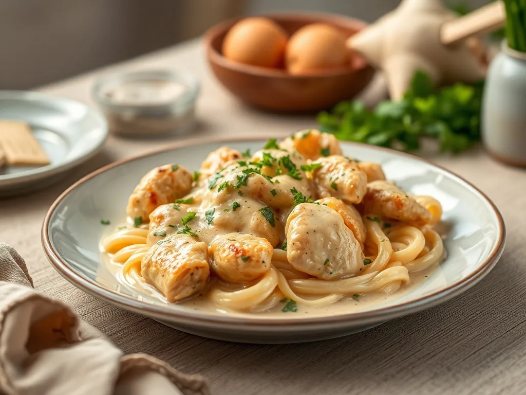 Creamy Garlic Chicken