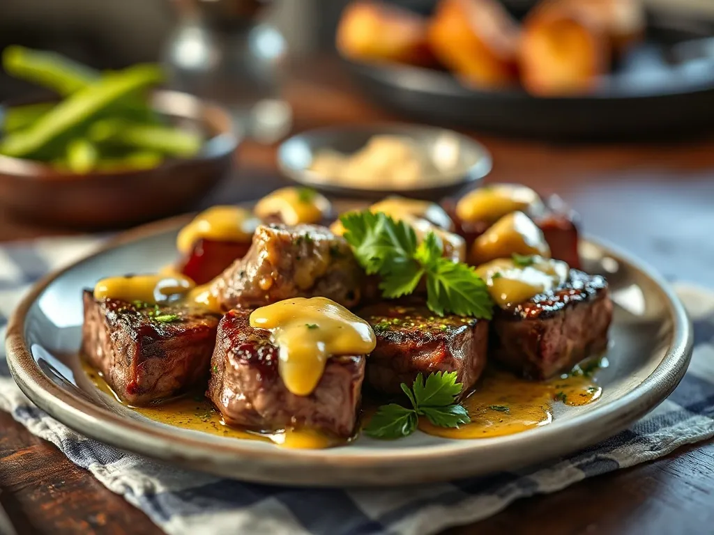 Garlic Butter Steak Bites