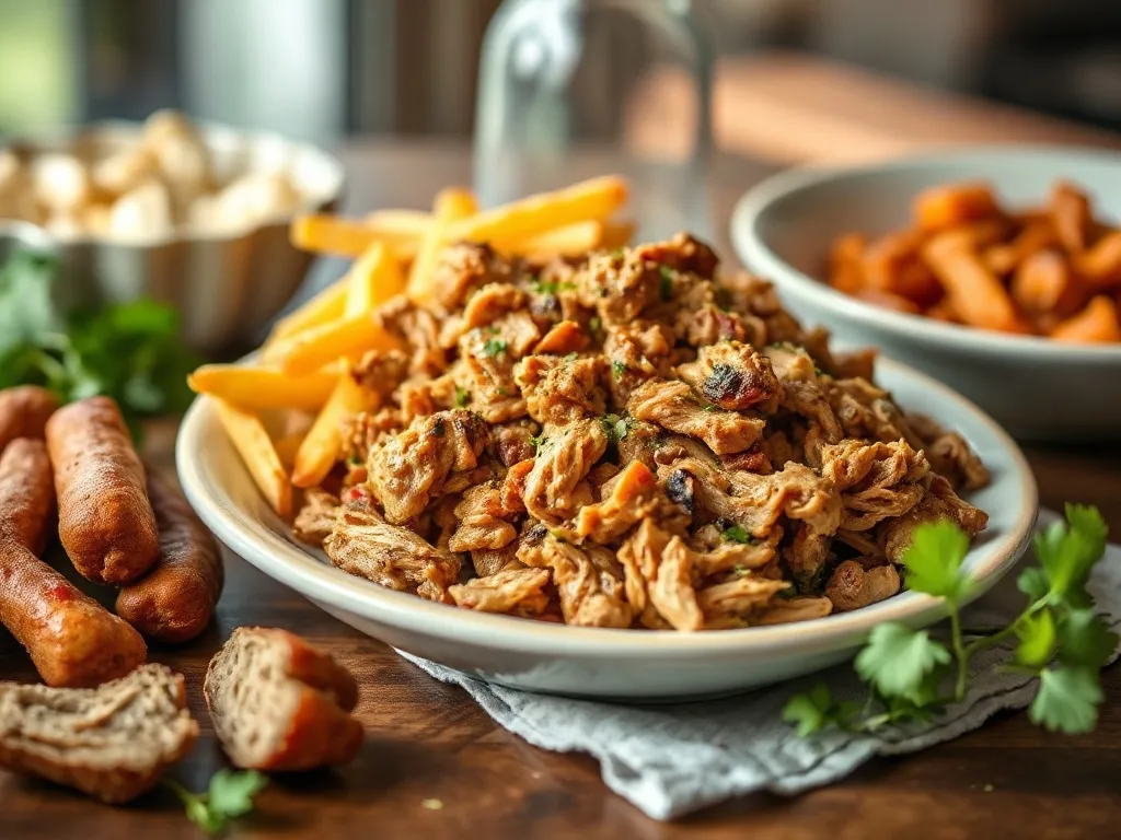 Slow Cooker Pulled Chicken