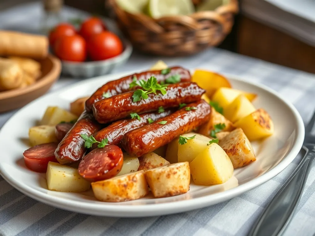 Spanish Chorizo and Potatoes