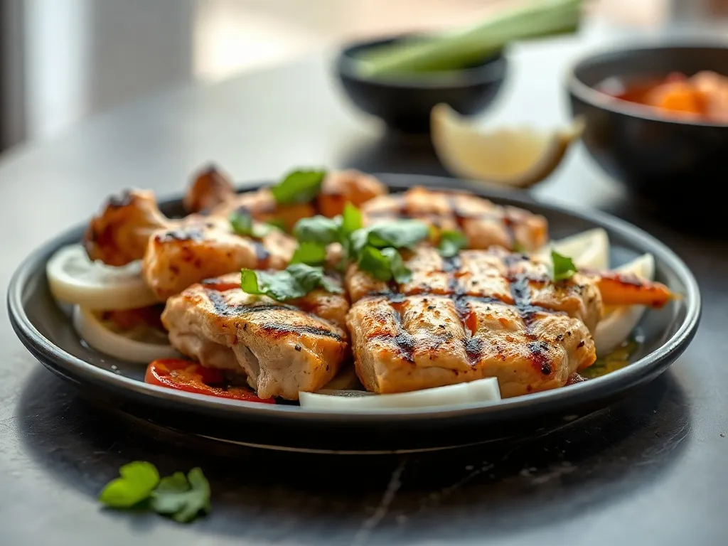 Vietnamese Grilled Lemongrass Chicken